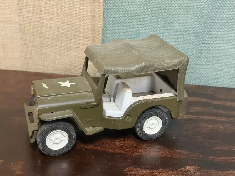 Tonka Army Jeep with Canopy - Ph