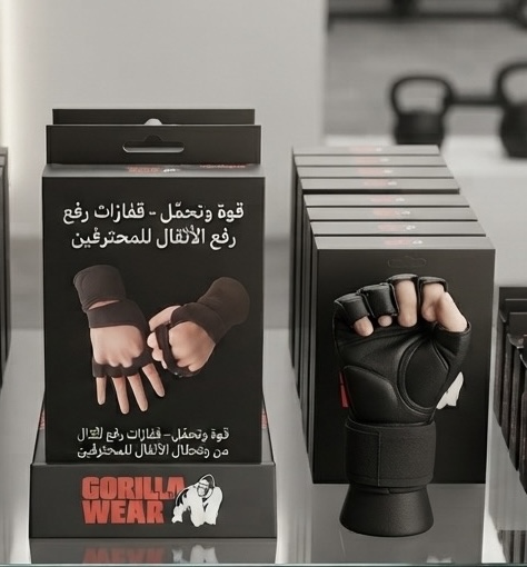 Generic (Gorilla) Pro Weightlifting Gloves | إكسسوارات رياضية قفازات غوريلا رفع أثقال احترافية Generic (Gorilla) Pro Weightlifting Gloves | إكسسوارات رياضية قفازات غوريلا رفع أثقال احترافية