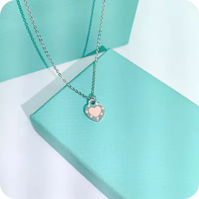 Tiffany & Co Pink Necklace