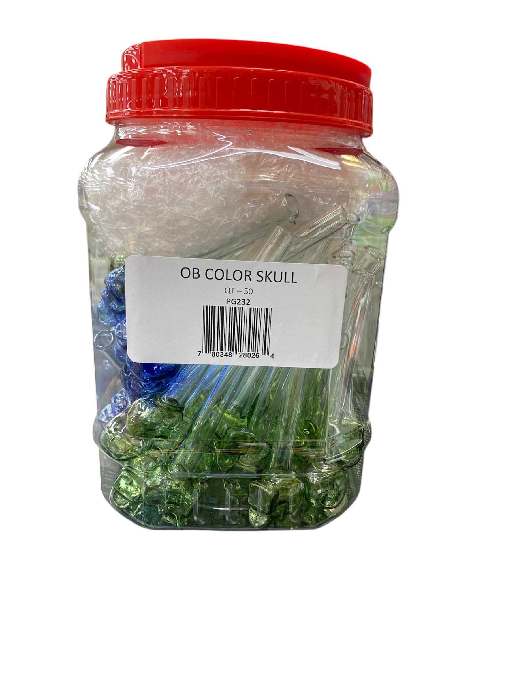 PG232 OB COLOR SKULL 50CT