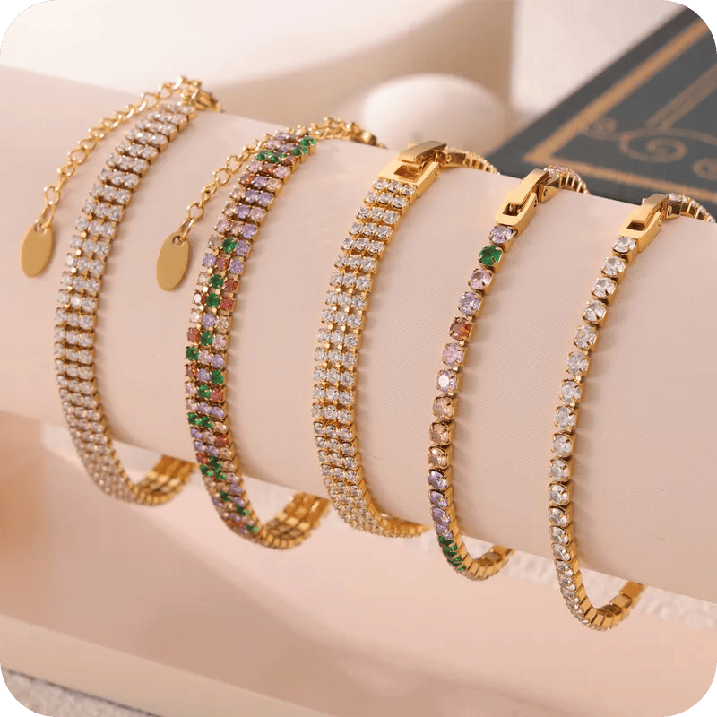 White Zircons Bracelet