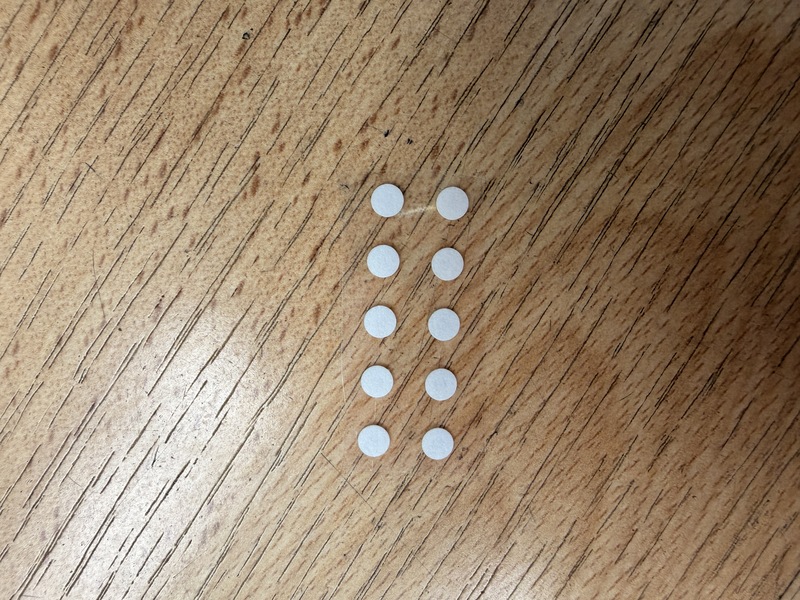 T50 Battery Button Rubber Breathable Film