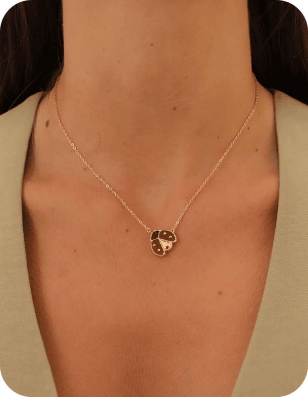 Ladybug Necklace