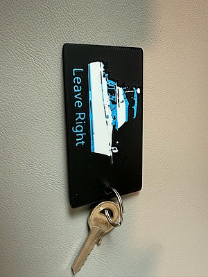 Cruise Ship Keychain “Leave Right” Key Tag – Nautical Travel Souvenir Keyring Cruise Ship Keychain “Leave Right” Key Tag – Nautical Travel Souvenir Keyring