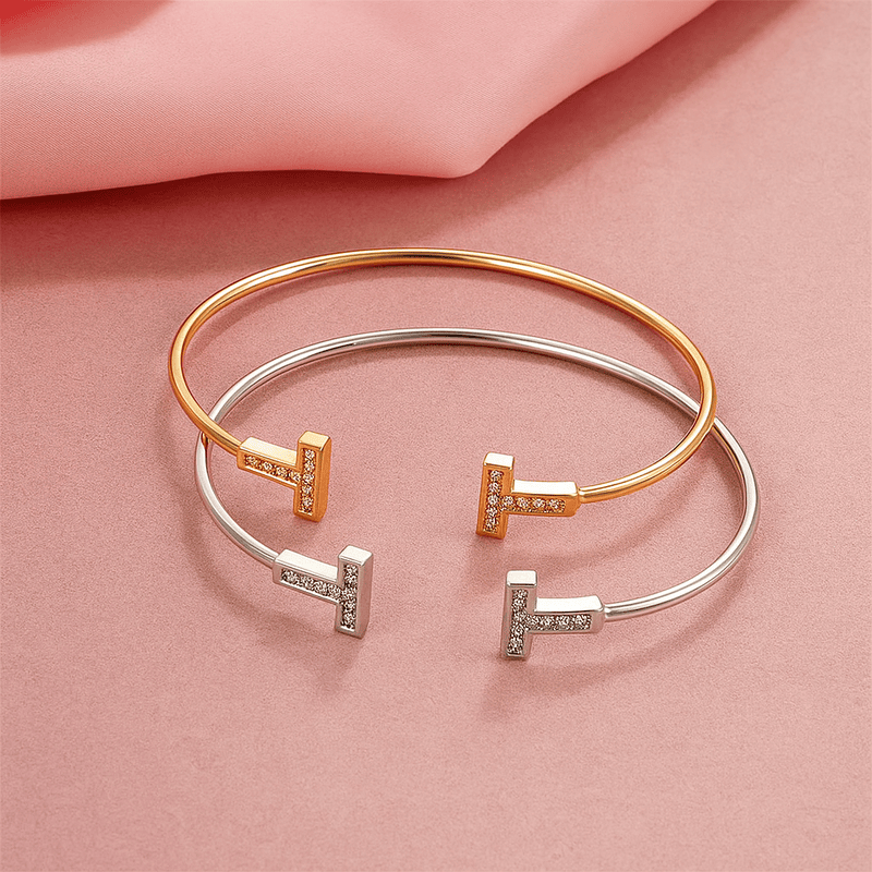 Tiffany Gold Open Bracelet