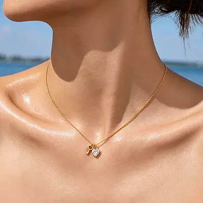 Lock & Key Necklace