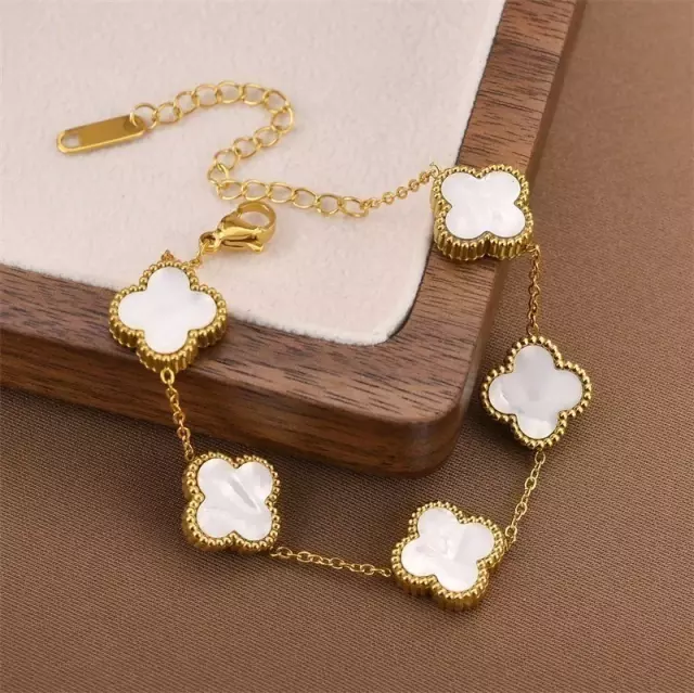 White Clover Bracelet