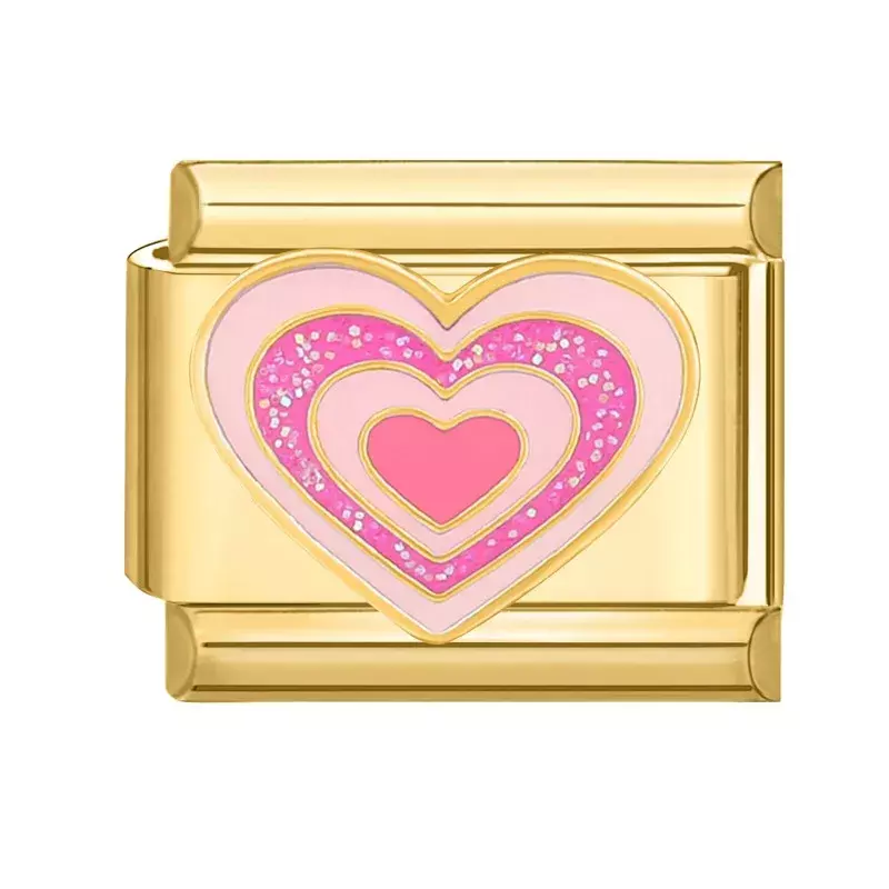 Golden Glitter Heart