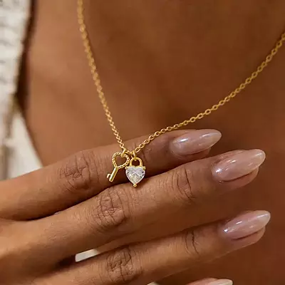Lock & Key Necklace