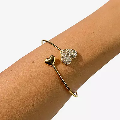 Zircon Heart Bracelet