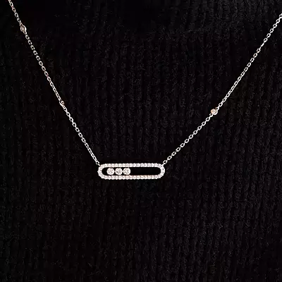 Messika Silver Necklace