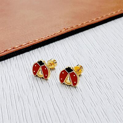 Ladybug Earrings