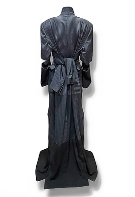 Back Tie Upcycled Coat