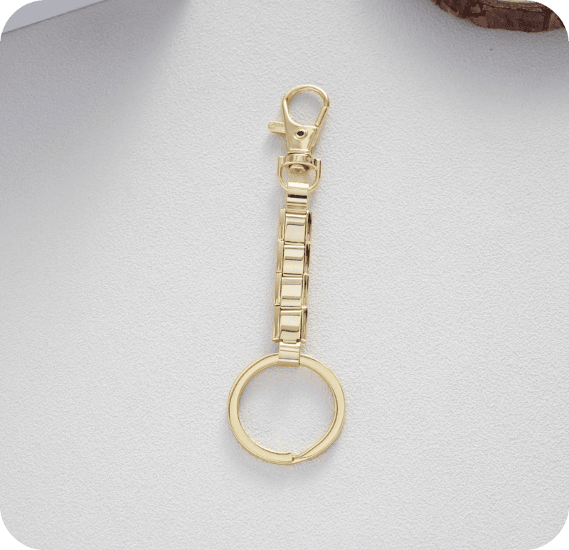 Golden Italian Keychain