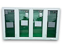 Advanced Vinyl Casement Window (90 1/4 x 51 1/4), QTY: 1