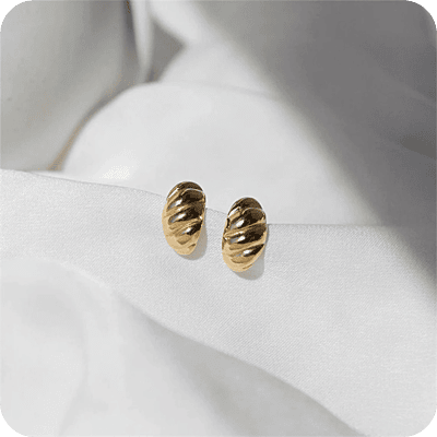 Croissant Earrings