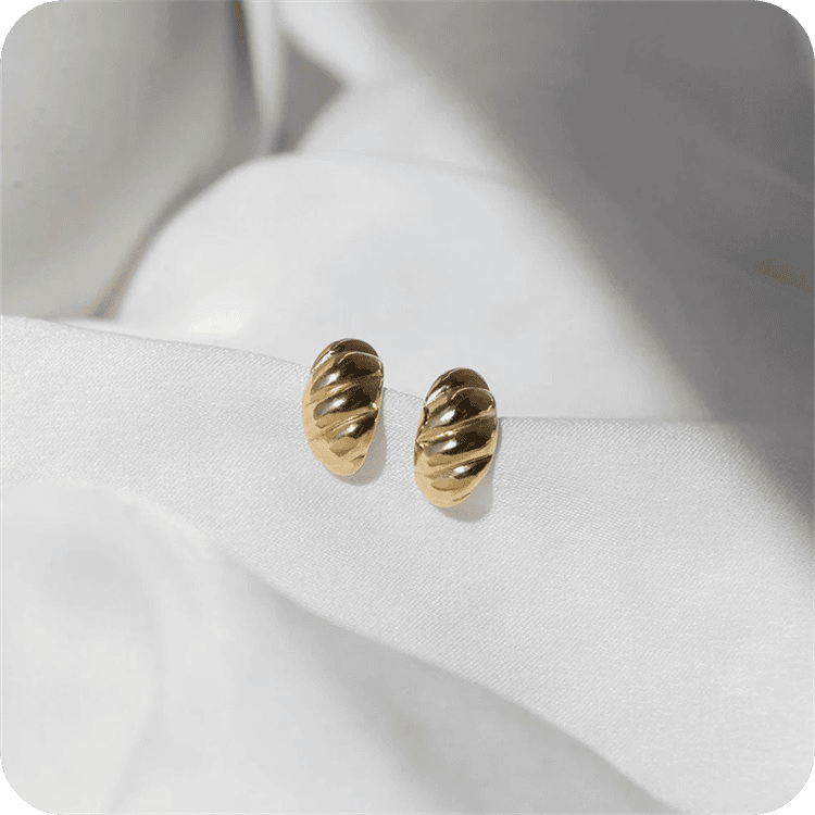 Croissant Earrings