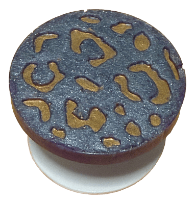 Purple Animal Print Phone Support Purple Animal Print Phone Support