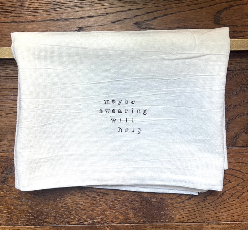 Tea Towel Swearing