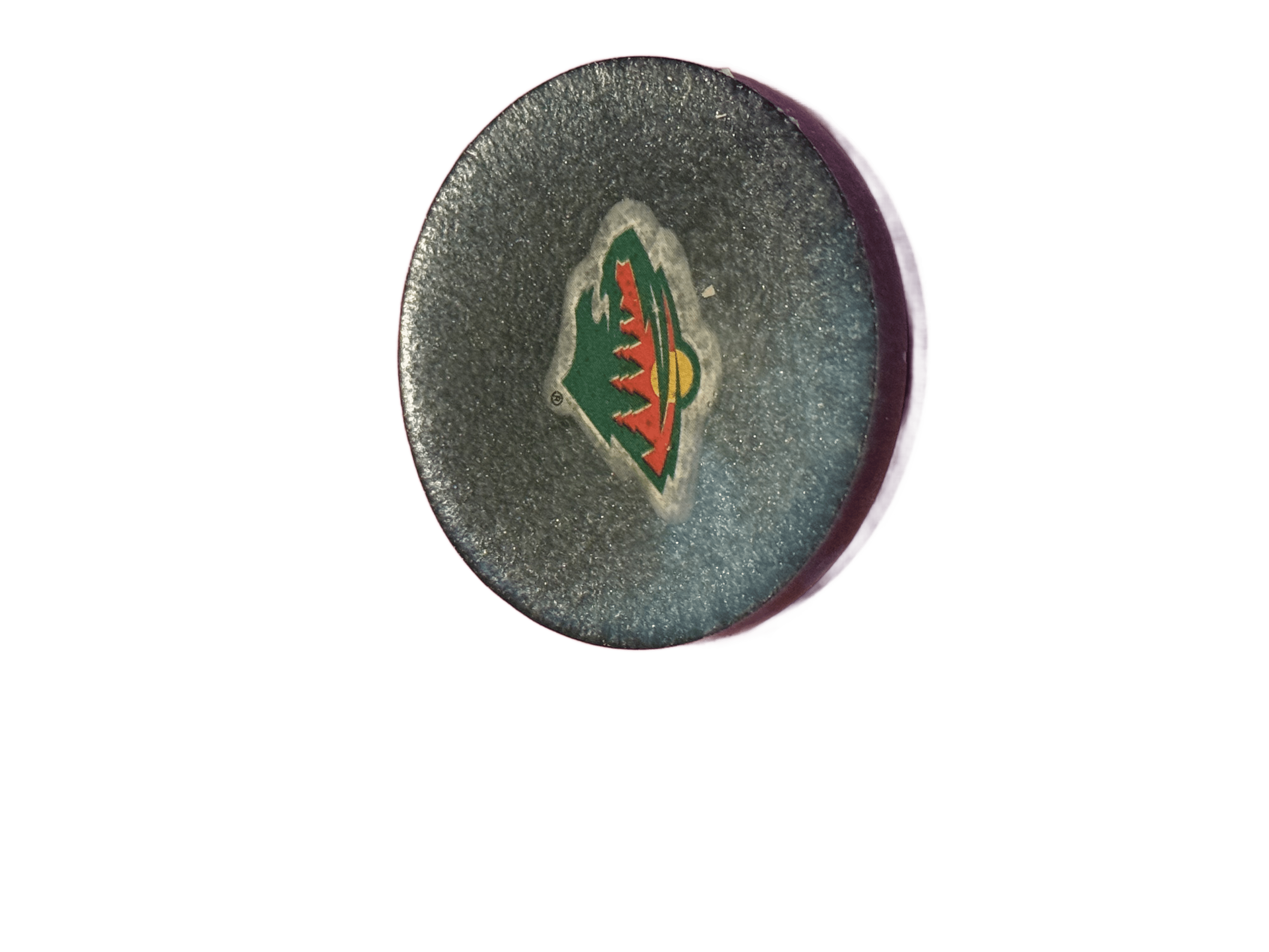 Round Grey NHL Logo Phone Pops