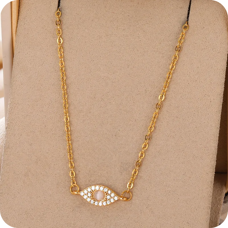 Delicate Evil Eye Necklace