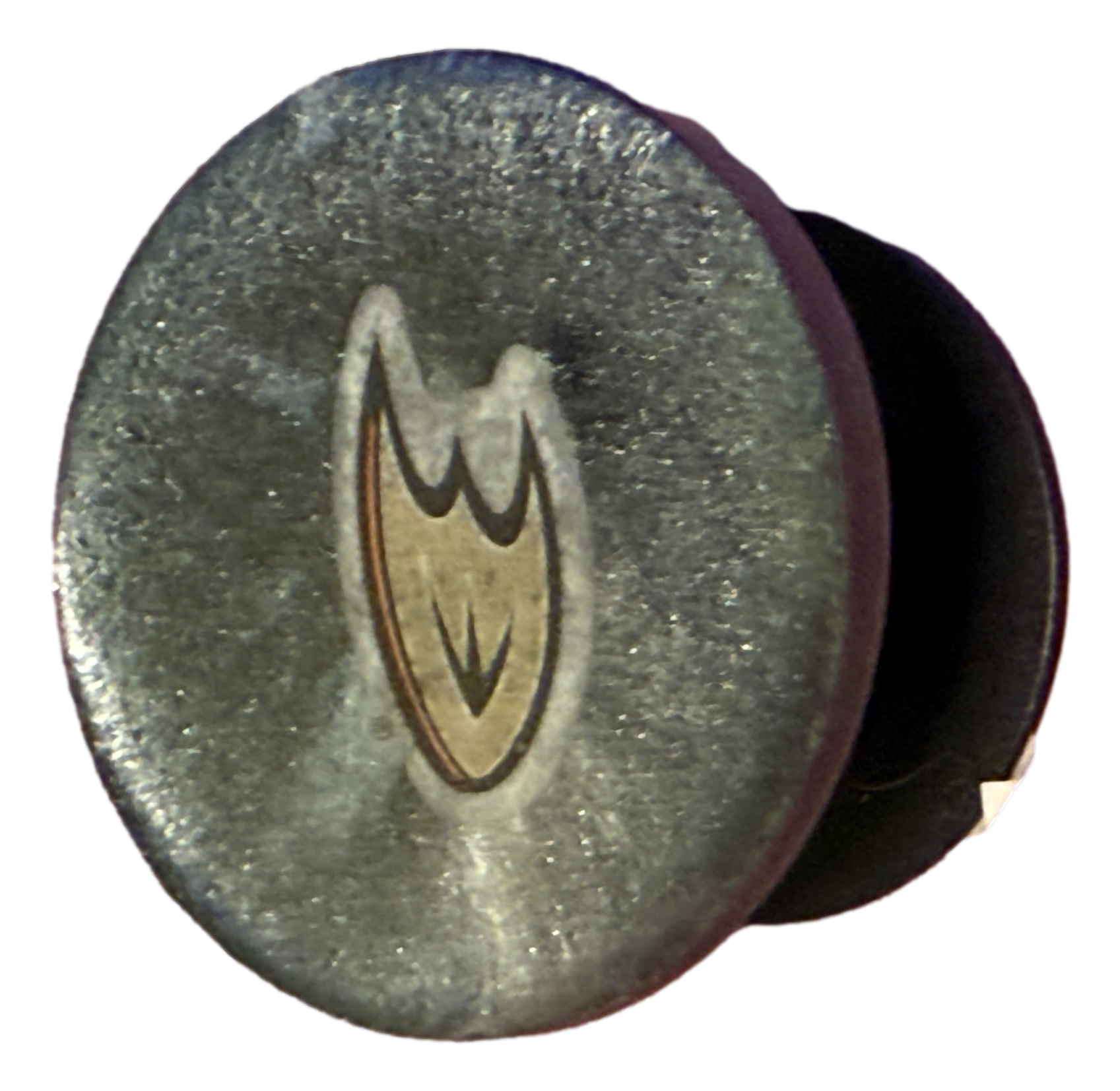 Round Grey NHL Logo Phone Pops