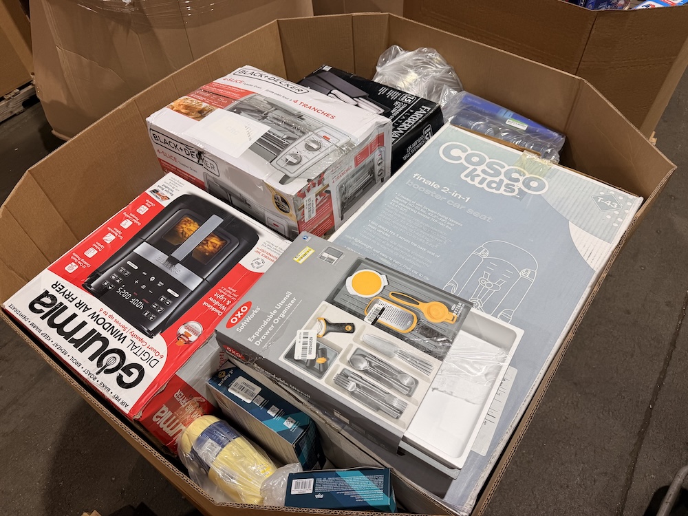 Small Appliances + Baby Merchandise Truckload