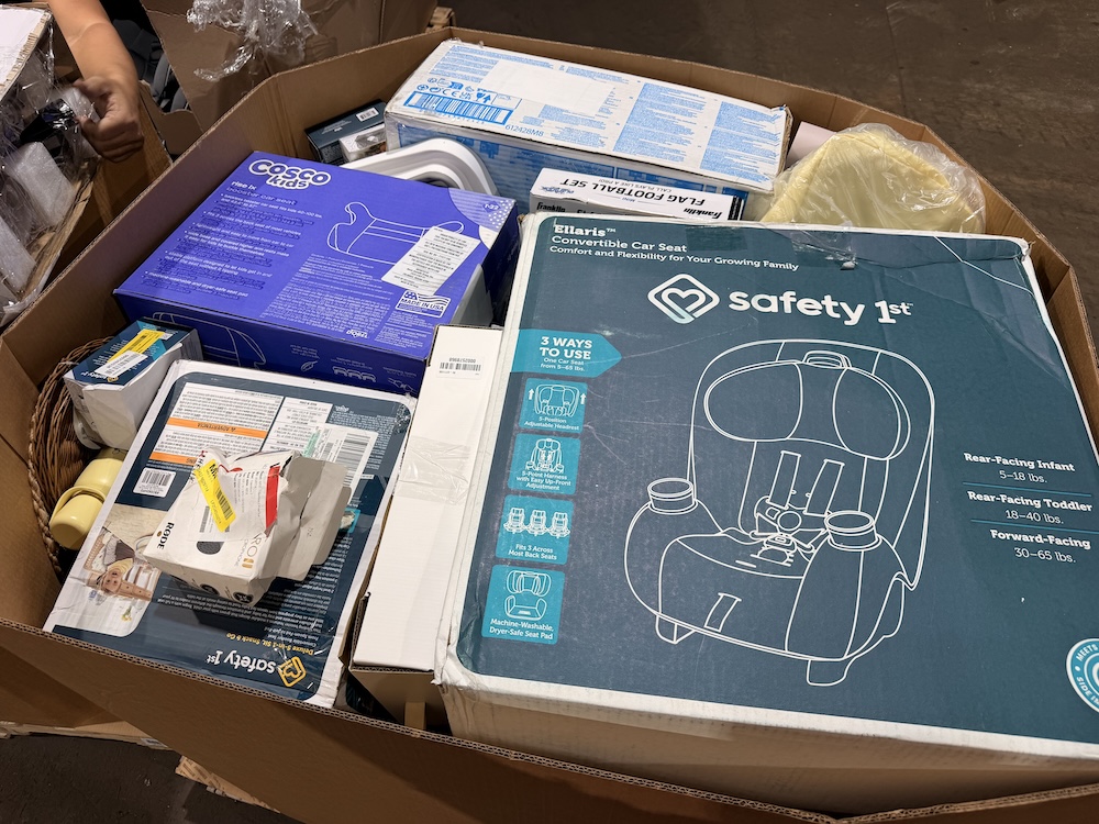 Small Appliances + Baby Merchandise Truckload