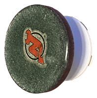 Round Grey NHL Logo Phone Pops