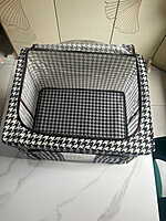 Rangement linges avec support - PIED DE POULE