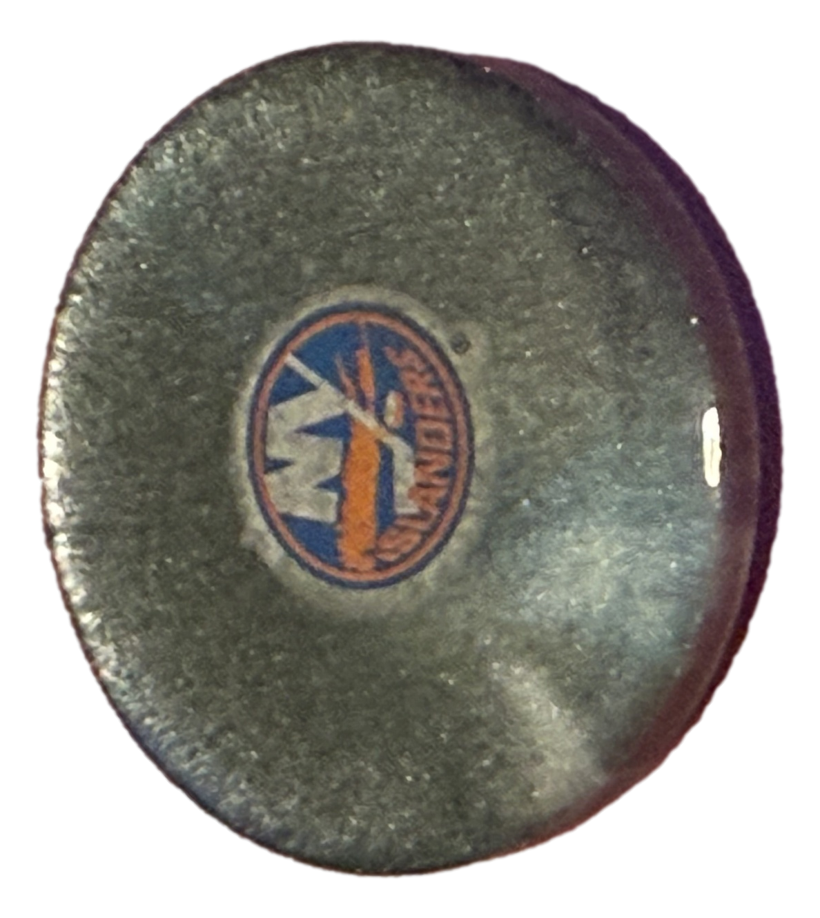 Round Grey NHL Logo Phone Pops