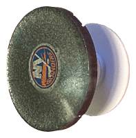 Round Grey NHL Logo Phone Pops