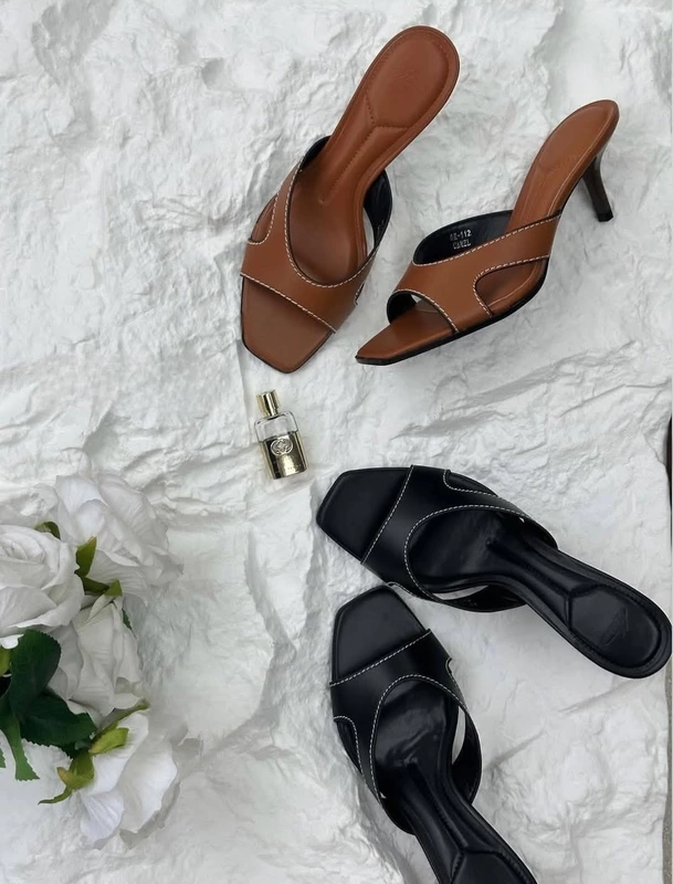 ZARA MULES CUIR B