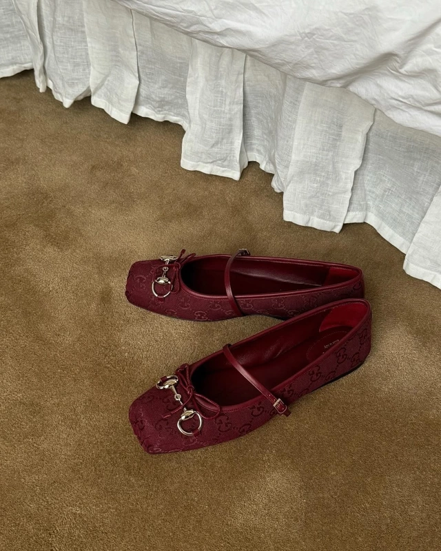 GUCCI BALLERINA BRIDE ET NOEUD