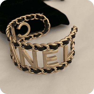 Chanel Vintage Bijou Cuff Bracelet