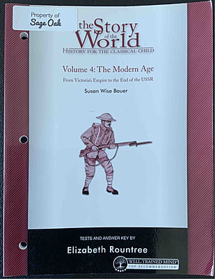 the Story of the World- Volume 4: The Modern Times - Tests and Answer Key