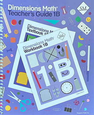 Dimensions Math- 1B Teacher's Guide