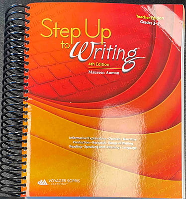 Step Up tp Writing- Teachers Edition- Grade 3-5