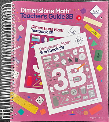 Dimensions Math- 3B Teacher's Guide