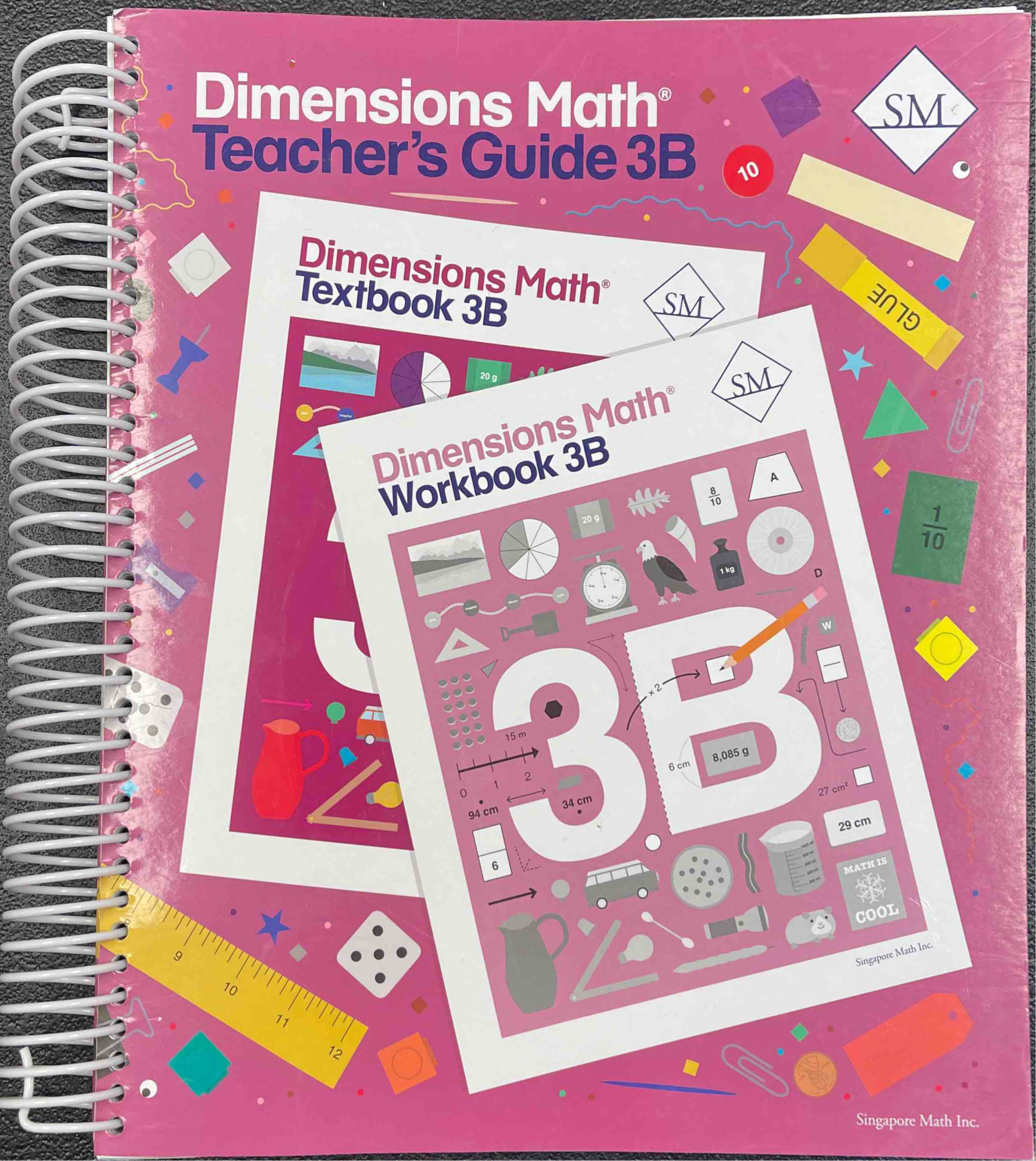 Dimensions Math- 3B Teacher's Guide
