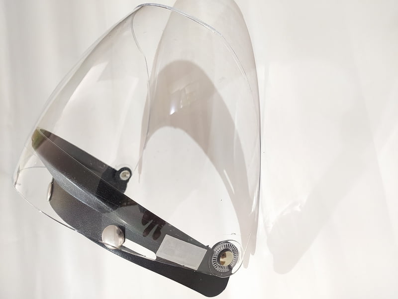 VEGA CLEAR VISOR FOR JET FLIP UP