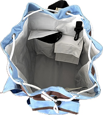 BeachPack-Mini-Brown/Blue-Custom BeachPack-Mini-Brown/Blue-Custom