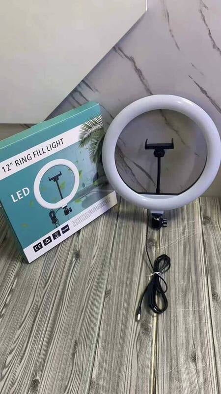 12Inches Ring Light With Phone Holder and Tripod Stand