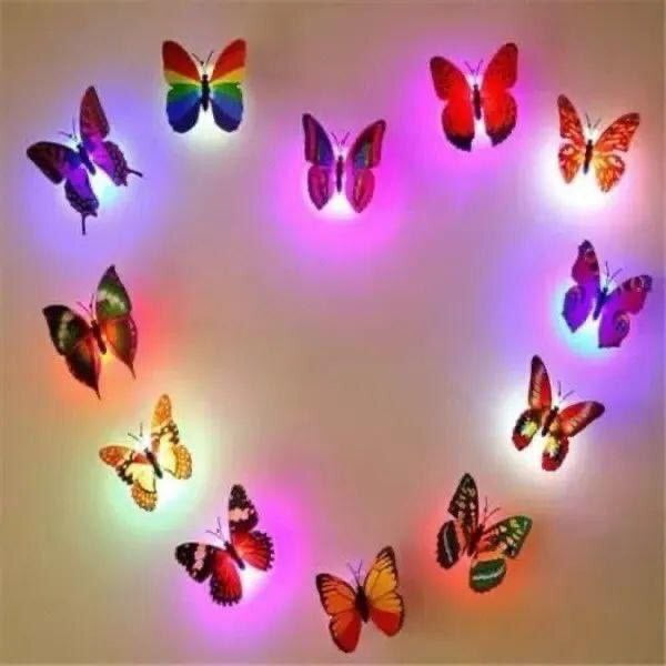 Butterfly Light by 10pcs