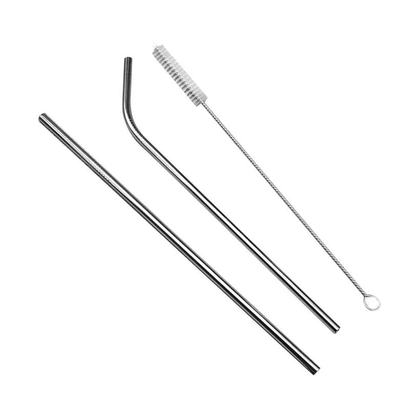 STAINLESS STEEL BENDABLE DRINKING STRAW CLEANER