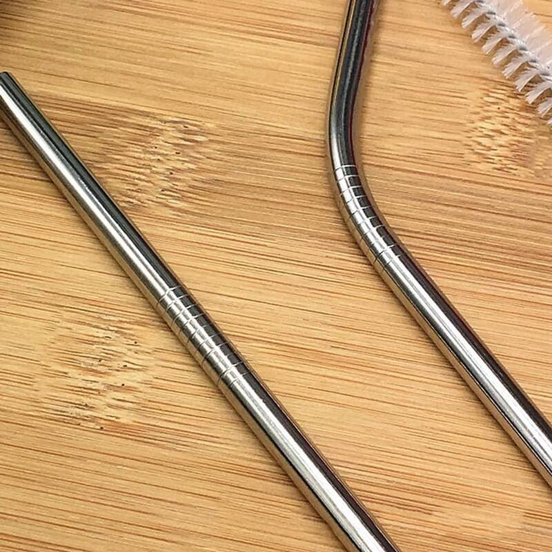 STAINLESS STEEL BENDABLE DRINKING STRAW CLEANER