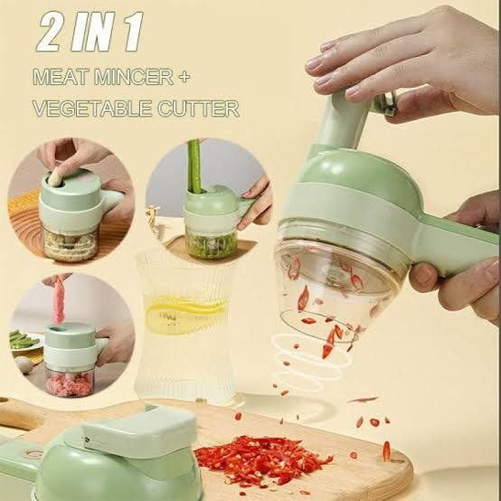 RECHARGEABLE FOOD HAMMER VEGETABLE SLICER