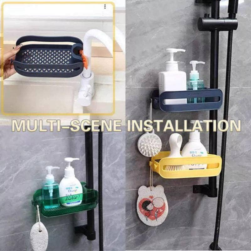SINK ORGANIZER BATHROOM STORAGE SPONGE STORAGE