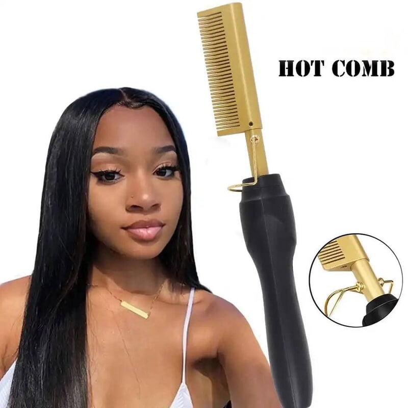 HOT COMB HAIR STRAIGHTENER