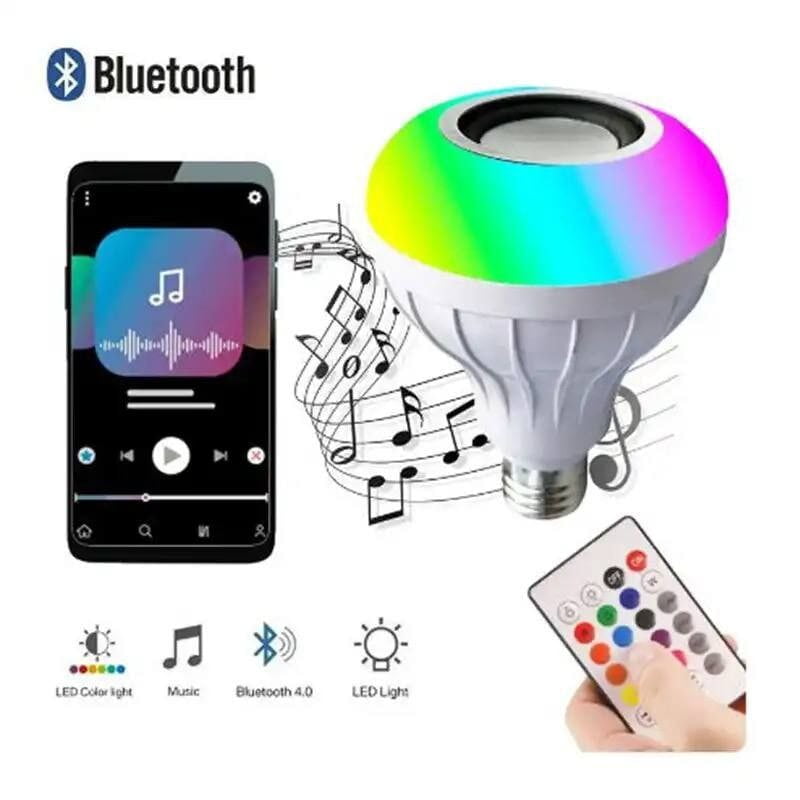 MUSIC BULB BLUETOOTH MUSIC AND LIGHT BULB